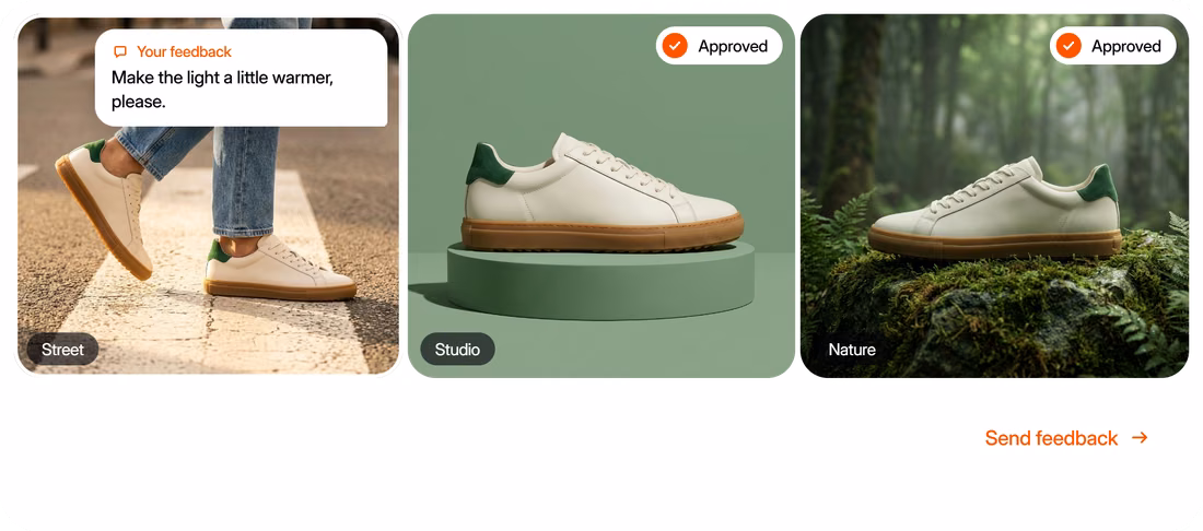 Check the images and share feedback, if any.